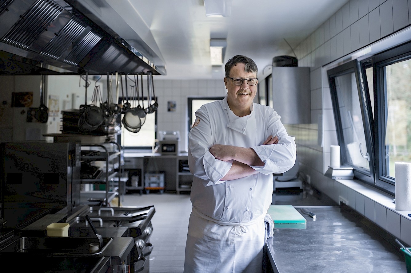 Küchenchef Markus Keller. Foto: Marcus Simaitis