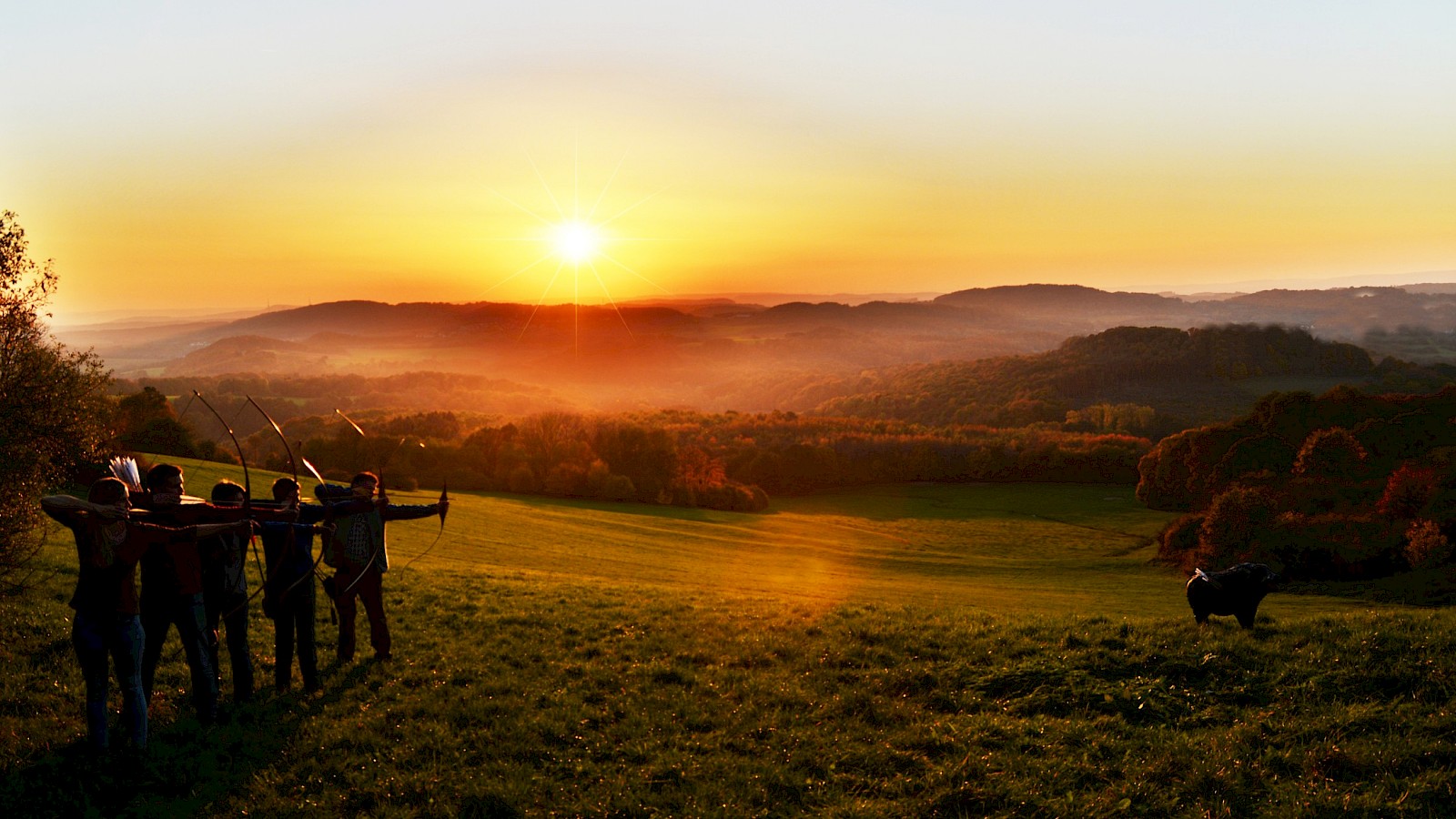 Das Saarland ist mittlerweile ein Eldorado für Bogenschützen. Das Foto machte Anna Koßmann.